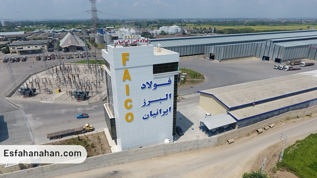 کارخانه میلگرد فایکو ساری (فولاد البرز ایرانیان)